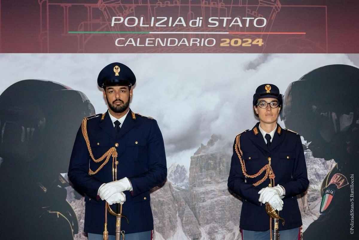 Torna il calendario 2024 della Polizia di Stato